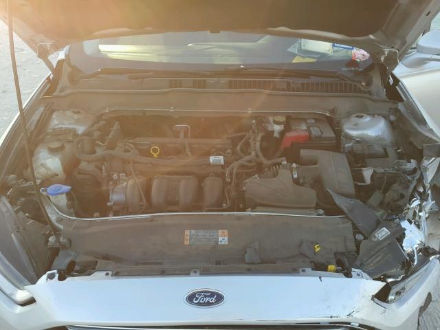 3FA6P0H74DR283294 - 2013 FORD FUSION SE SILVER photo 7