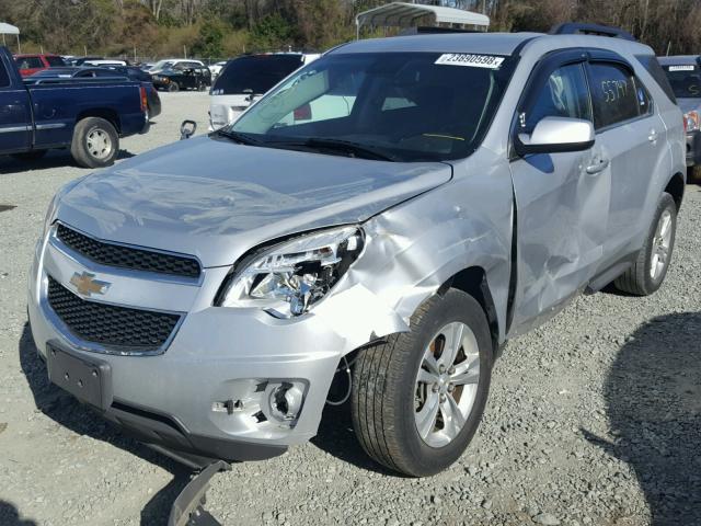 2GNALDEK3D6399245 - 2013 CHEVROLET EQUINOX LT SILVER photo 2