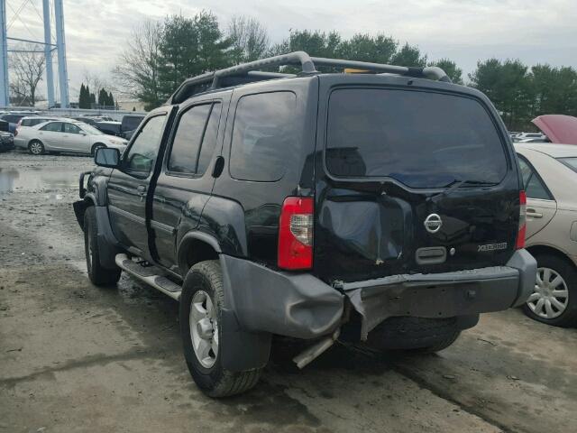 5N1ED28Y64C669664 - 2004 NISSAN XTERRA XE BLACK photo 3