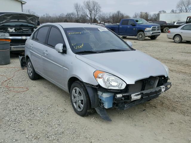 KMHCN46C79U342487 - 2009 HYUNDAI ACCENT GLS SILVER photo 1