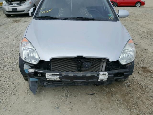 KMHCN46C79U342487 - 2009 HYUNDAI ACCENT GLS SILVER photo 9