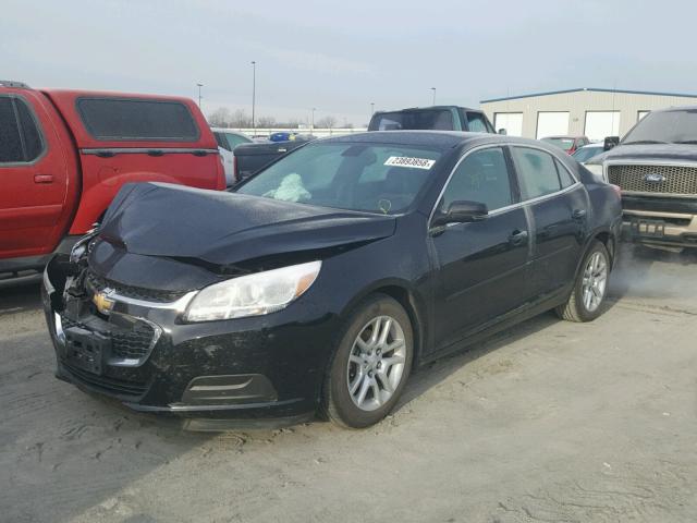 1G11C5SA6GU111372 - 2016 CHEVROLET MALIBU LIM BLACK photo 2