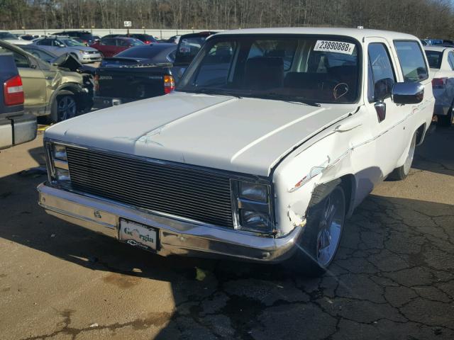 CCL188F167473 - 1978 CHEVROLET BLAZER WHITE photo 2