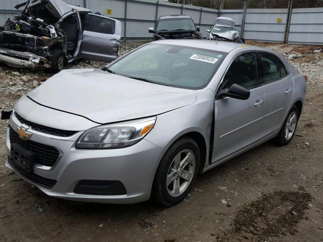 1G11B5SL8EF187066 - 2014 CHEVROLET MALIBU LS SILVER photo 2