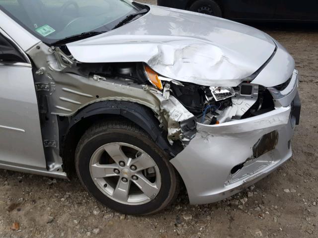1G11B5SL8EF187066 - 2014 CHEVROLET MALIBU LS SILVER photo 9