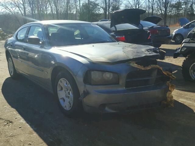 2B3KA43G76H451468 - 2006 DODGE CHARGER SE GRAY photo 1