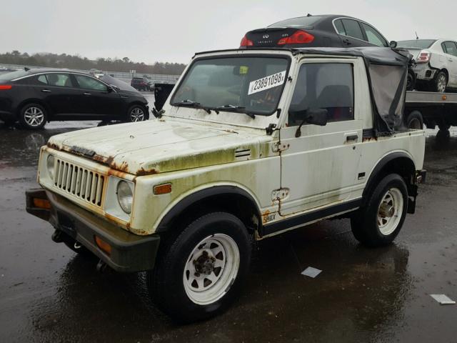 JS3JA21CXE4110917 - 1984 SUZUKI JIMNY SJ41 WHITE photo 2