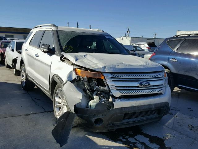 1FM5K7D86DGB06194 - 2013 FORD EXPLORER X SILVER photo 1