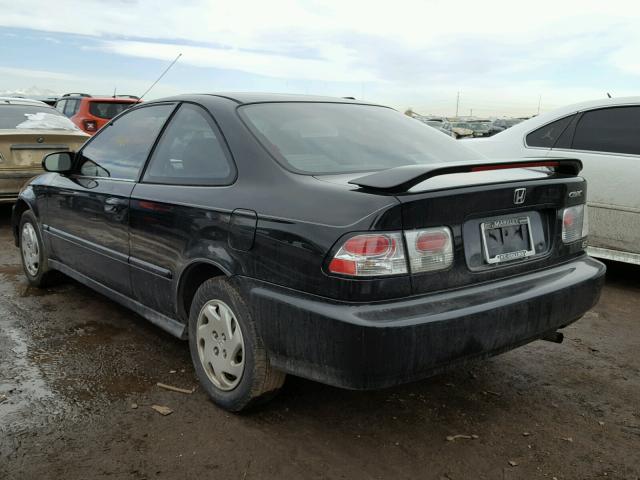 1HGEJ8147TL018695 - 1996 HONDA CIVIC EX BLACK photo 3