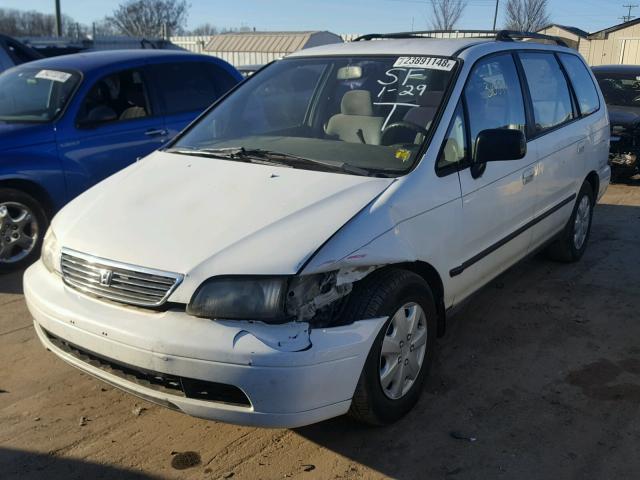 JHMRA1863SC031813 - 1995 HONDA ODYSSEY LX WHITE photo 2