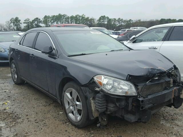 1G1ZH57B39F201009 - 2009 CHEVROLET MALIBU 1LT BLACK photo 1