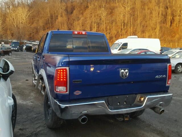 1C6RR7VM3GS162454 - 2016 RAM 1500 LARAM BLUE photo 3