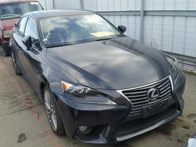 JTHBF1D21E5016645 - 2014 LEXUS IS 250 BLACK photo 1