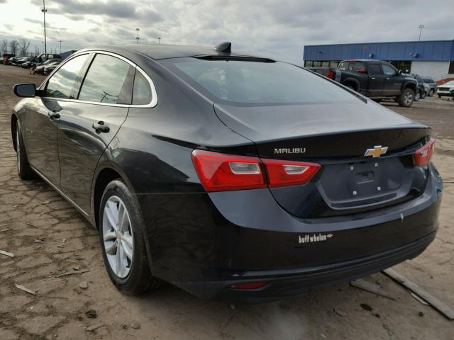 1G1ZE5ST9GF343368 - 2016 CHEVROLET MALIBU LT BLACK photo 3