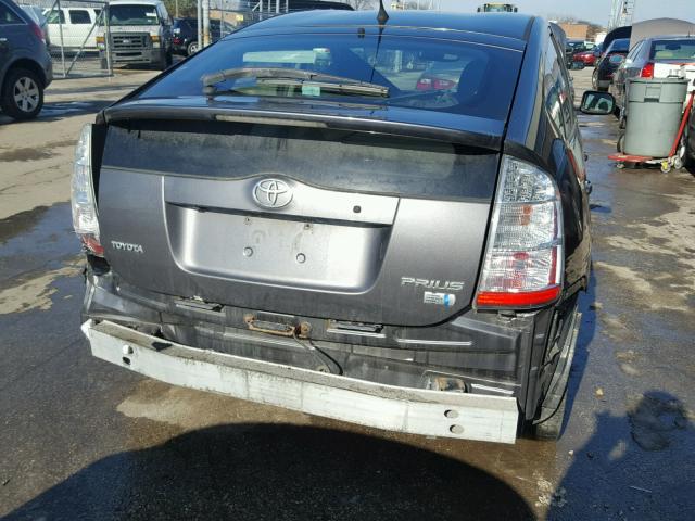 JTDKB20U673265788 - 2007 TOYOTA PRIUS GRAY photo 9