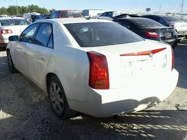 1G6DP577860143982 - 2006 CADILLAC CTS HI FEA WHITE photo 3