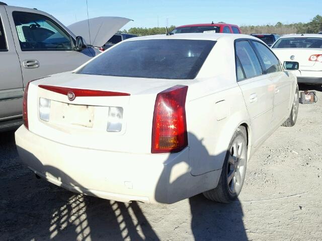 1G6DP577860143982 - 2006 CADILLAC CTS HI FEA WHITE photo 4