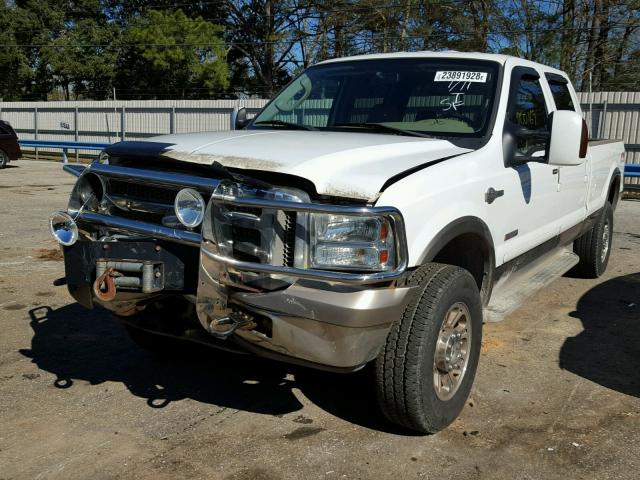 1FTWW31P06EC49321 - 2006 FORD F350 SRW S WHITE photo 2