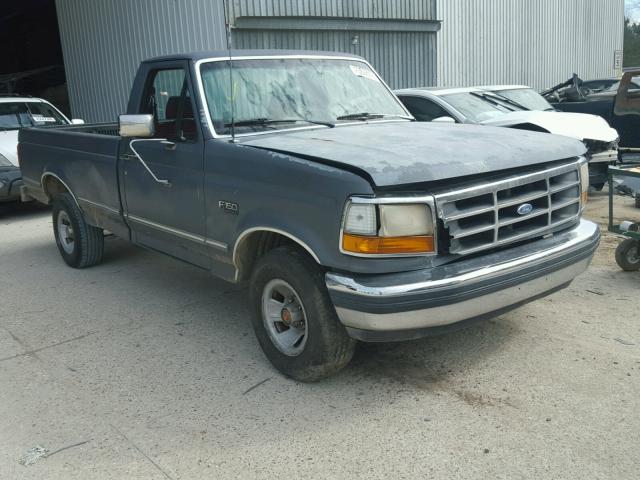 1FTEF15N7NLA70955 - 1992 FORD F150 BLACK photo 1