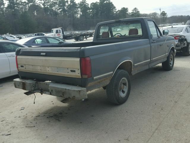 1FTEF15N7NLA70955 - 1992 FORD F150 BLACK photo 4