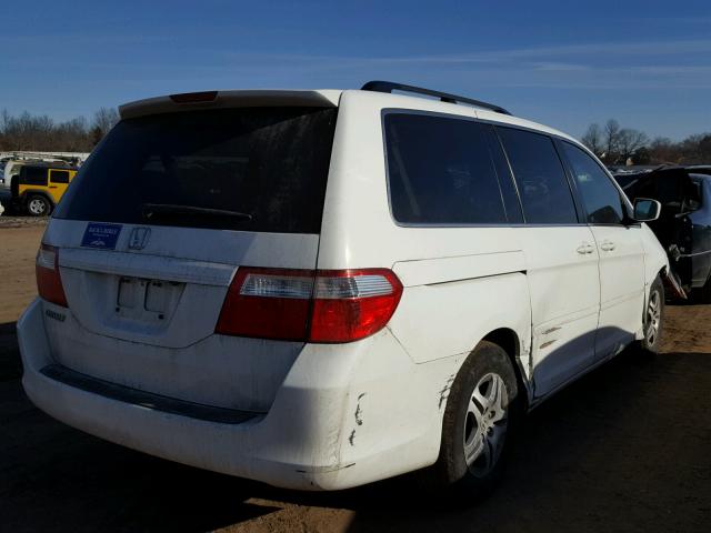 5FNRL38717B411968 - 2007 HONDA ODYSSEY EX YELLOW photo 4