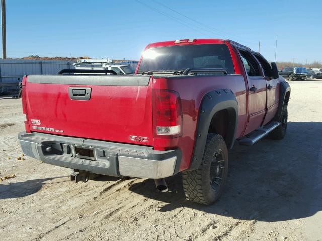 1GTHC23K58F165117 - 2008 GMC SIERRA C25 RED photo 4