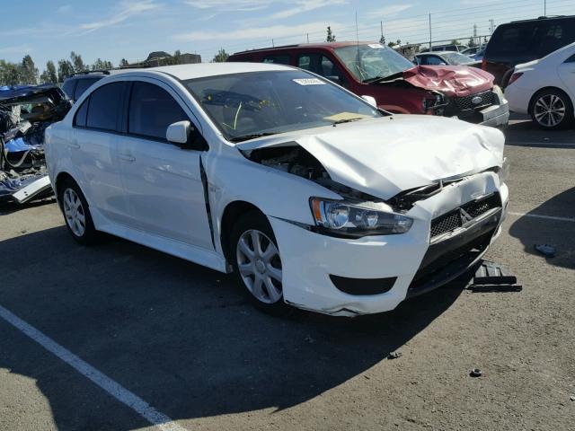 JA32U2FU8DU019010 - 2013 MITSUBISHI LANCER ES/ WHITE photo 1