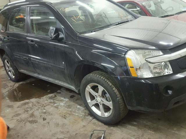 2CNDL23FX76011668 - 2007 CHEVROLET EQUINOX LS BLACK photo 1