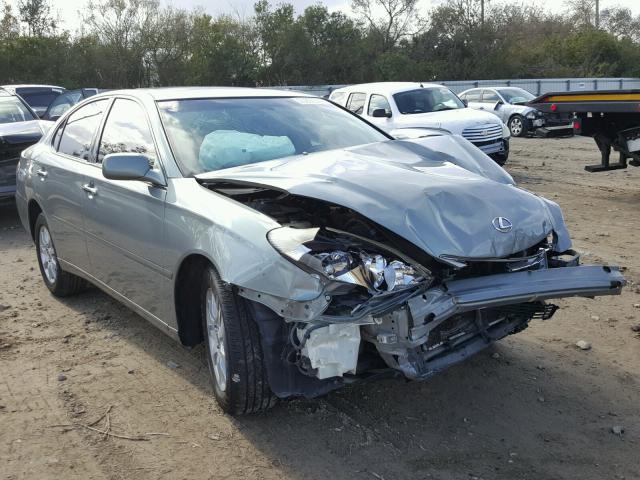 JTHBA30G245039829 - 2004 LEXUS ES 330 GREEN photo 1