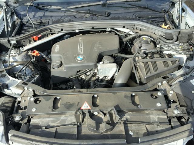 5UXWX9C59G0D73650 - 2016 BMW X3 XDRIVE2 SILVER photo 7