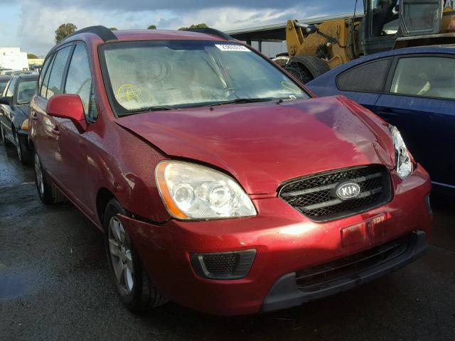 KNAFG526587164154 - 2008 KIA RONDO LX RED photo 1