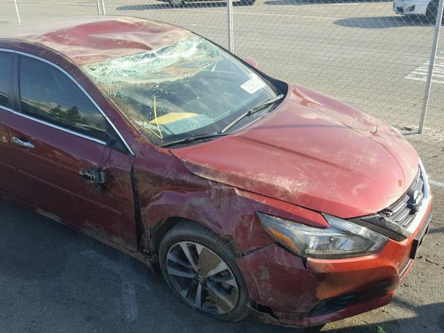 1N4AL3AP8GC189388 - 2016 NISSAN ALTIMA 2.5 RED photo 9