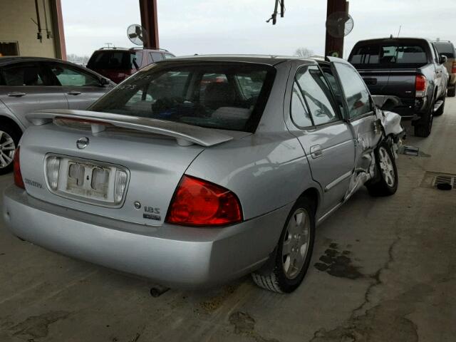 3N1CB51D65L531822 - 2005 NISSAN SENTRA 1.8 SILVER photo 4