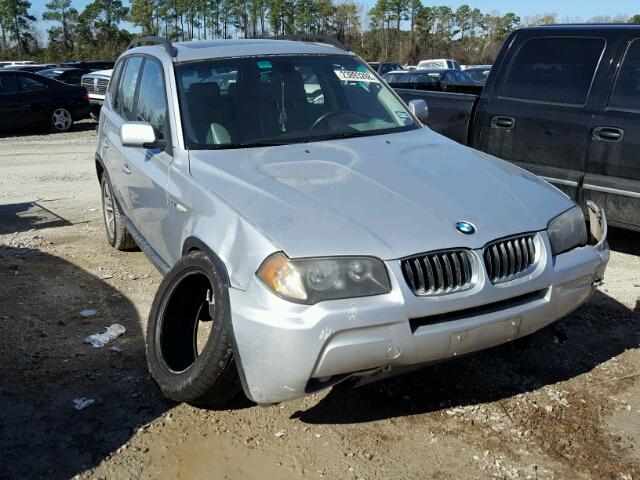 WBXPA934X6WG88003 - 2006 BMW X3 3.0I SILVER photo 1