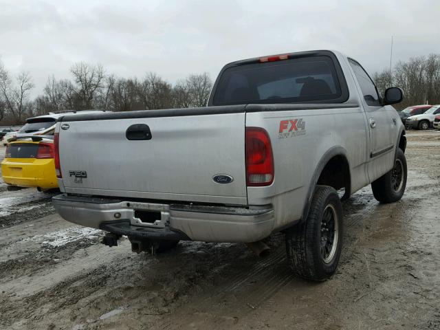 1FTRF18L92NA97490 - 2002 FORD F150 GRAY photo 4