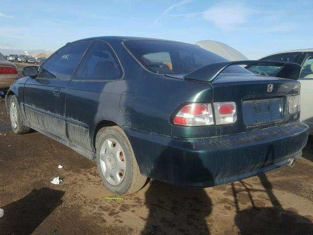 1HGEJ8245XL051845 - 1999 HONDA CIVIC EX GREEN photo 3