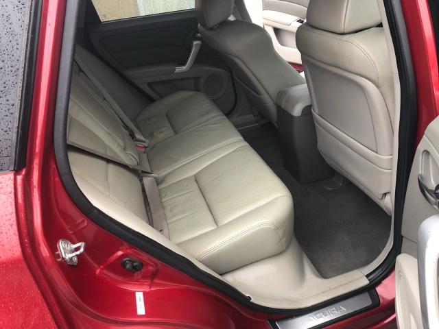 5J8TB18517A013925 - 2007 ACURA RDX TECHNO RED photo 7