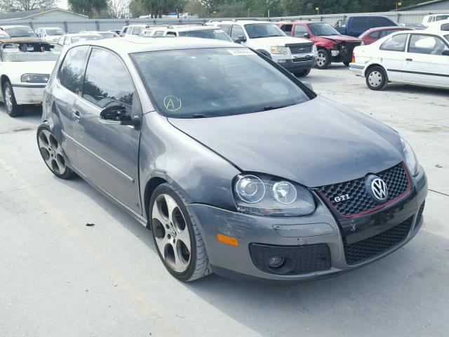 WVWFV71K48W253058 - 2008 VOLKSWAGEN GTI GRAY photo 1