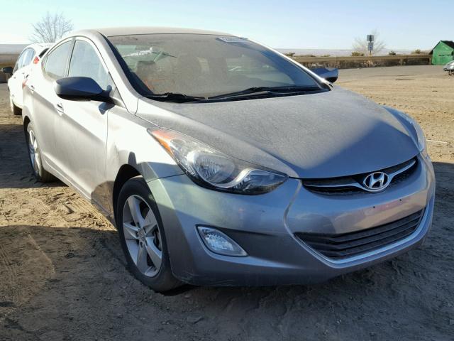 KMHDH4AE1DU915476 - 2013 HYUNDAI ELANTRA GL SILVER photo 1