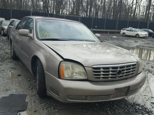 1G6KF57984U184839 - 2004 CADILLAC DEVILLE DT TAN photo 1