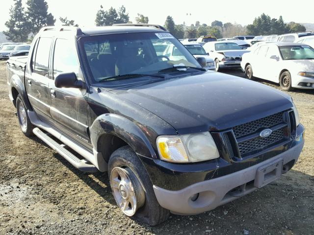 1FMZU77E91UB72278 - 2001 FORD EXPLORER BLACK photo 1