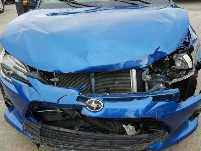 JTKJF5C72FJ002823 - 2015 TOYOTA SCION TC 蓝色 照片 10