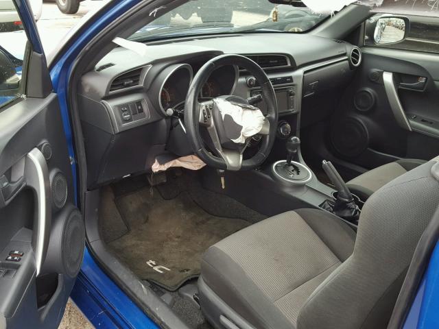 JTKJF5C72FJ002823 - 2015 TOYOTA SCION TC 蓝色 照片 9