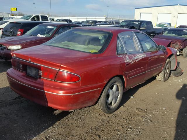 2G4WS52MXW1567276 - 1998 BUICK CENTURY CU RED photo 4