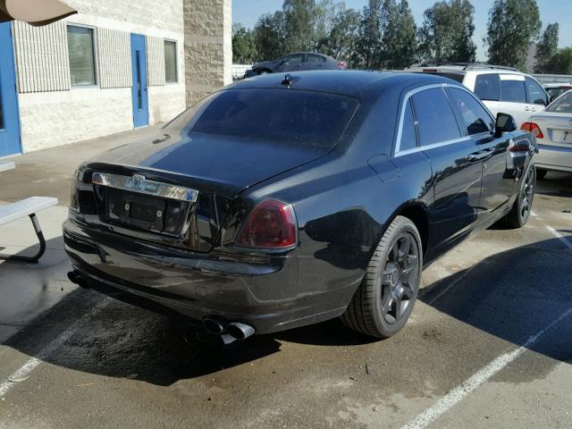 SCA664S59BUX49794 - 2011 ROLLS-ROYCE GHOST BLACK photo 4