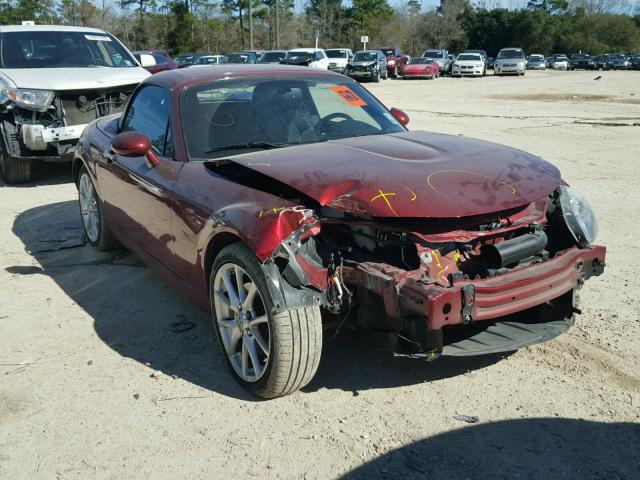 JM1NC2FF8A0210836 - 2010 MAZDA MX-5 MIATA MAROON photo 1