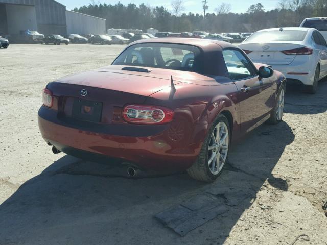 JM1NC2FF8A0210836 - 2010 MAZDA MX-5 MIATA MAROON photo 4