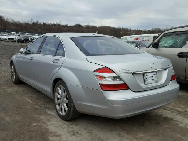 WDDNG86X98A168929 - 2008 MERCEDES-BENZ S 550 4MAT SILVER photo 3