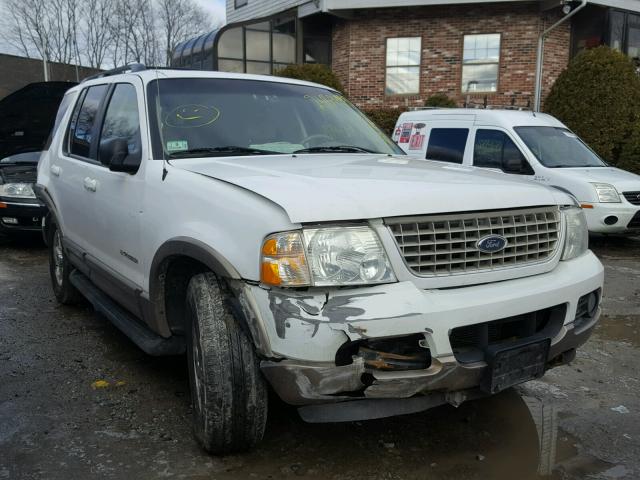 1FMZU74E02UC27111 - 2002 FORD EXPLORER E WHITE photo 1