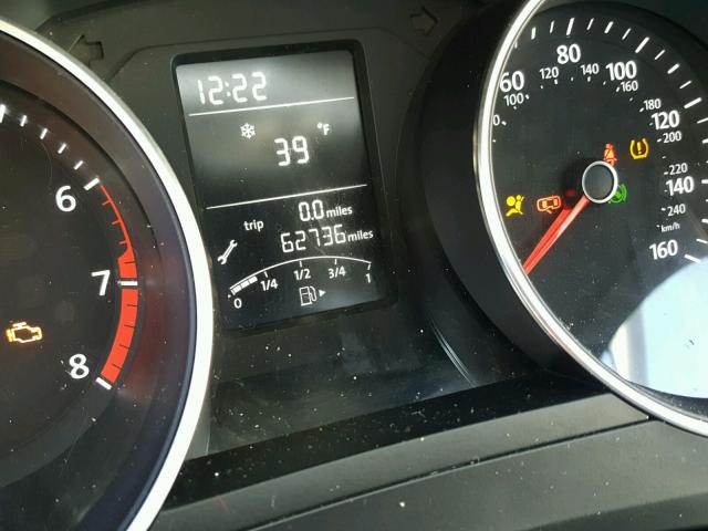 3VW2K7AJ0FM220745 - 2015 VOLKSWAGEN JETTA BASE BLACK photo 8